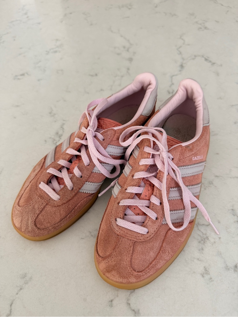 adidas Gazelle Pink sneakers - size 5.5